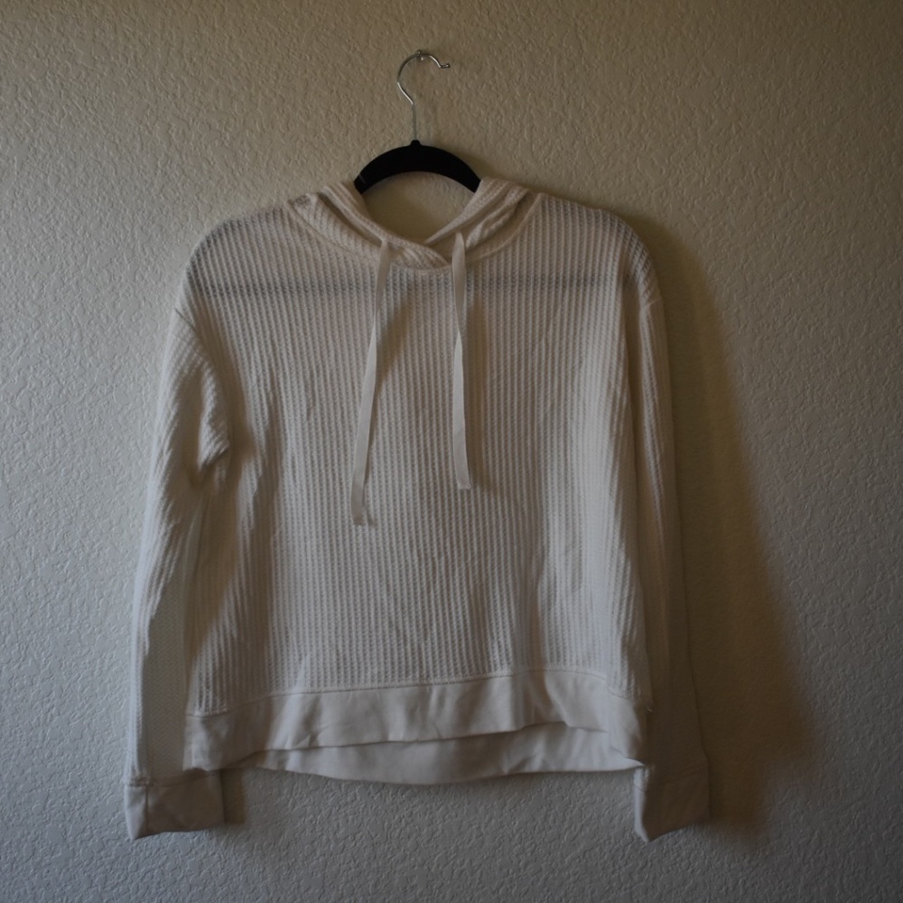 White Lightweight Pullover